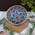 کاسه و بشقاب میناکاری سفال
