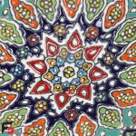 شیرینی خوری مینا کاری سفال