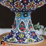 شکلات خوری تک پایه میناکاری سفال