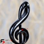 دکوری کلید سل گه مربوط به طرح نتسل در نت موسیقی است