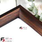 قاب عکس 40*30 کد 228 قهوه ای