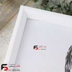 قاب عکس 40*30 کد 228 سفید
