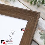 قاب عکس 40*30 کد 319 قهوه ای