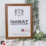 قاب عکس 40*30 کد 330 قهوه ای
