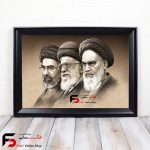 قاب عکس سه امام