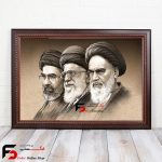 قاب عکس سه امام