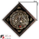 تابلو بشقاب مس و پرداز بزرگ