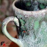 فنجان بلند سرامیکی شره ای
