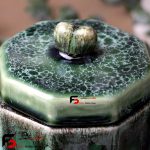 قندان 8 ضلعی سرامیکی شره ای