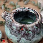 قوری لاو سرامیکی شره ای