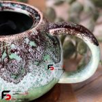 قوری لاو سرامیکی شره ای