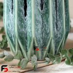 گلدان استوانه ای سرامیکی شره ای