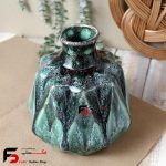 گلدان خمره ای سرامیکی شره ای
