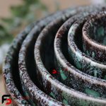 کاسه ماگ 6 تایی سرامیکی شره ای
