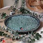 سینی 25 سانتی سرامیکی شره ای