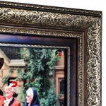 تابلو فرش طرح بدرقه عروس
