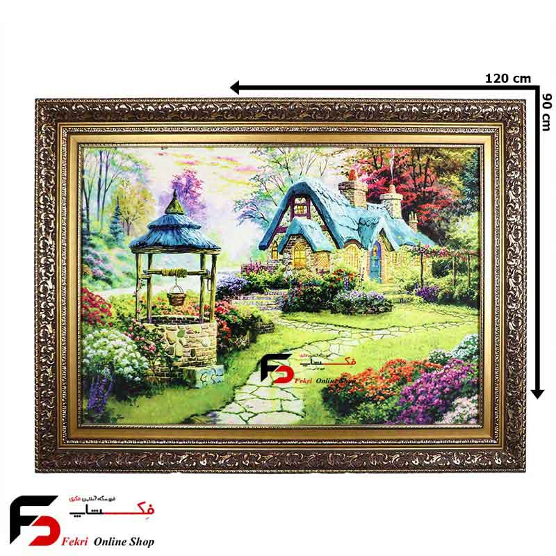 tablofarsh-kolbe (5) تابلو فرش طرح کلبه کد 880