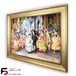 تابلو فرش طرح رقصنده کد 650