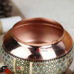 قندان متوسط مس و خاتم