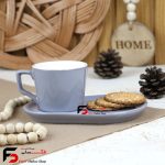 فنجان و زیر فنجانی سرامیکی
