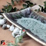 اردو خوری سه تایی سرامیکی شره ای