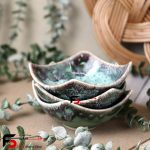 اردو خوری سه تایی سرامیکی شره ای