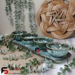اردو خوری چهار تایی سرامیکی شره ای