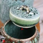 بانکه استوانه ای سرامیکی شره ای