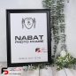 قاب عکس 40*30 کد 330 مشکی